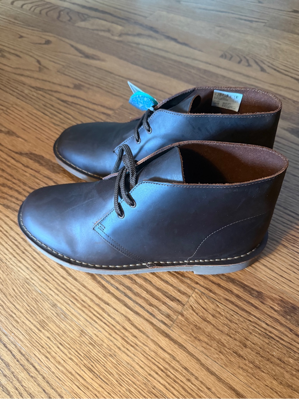 Clark’s Brown Leather Chukka Boots